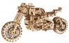 Puzzle 3D Drewniane Scrambler UGR-10 z bocznym wózkiem uGEARS
